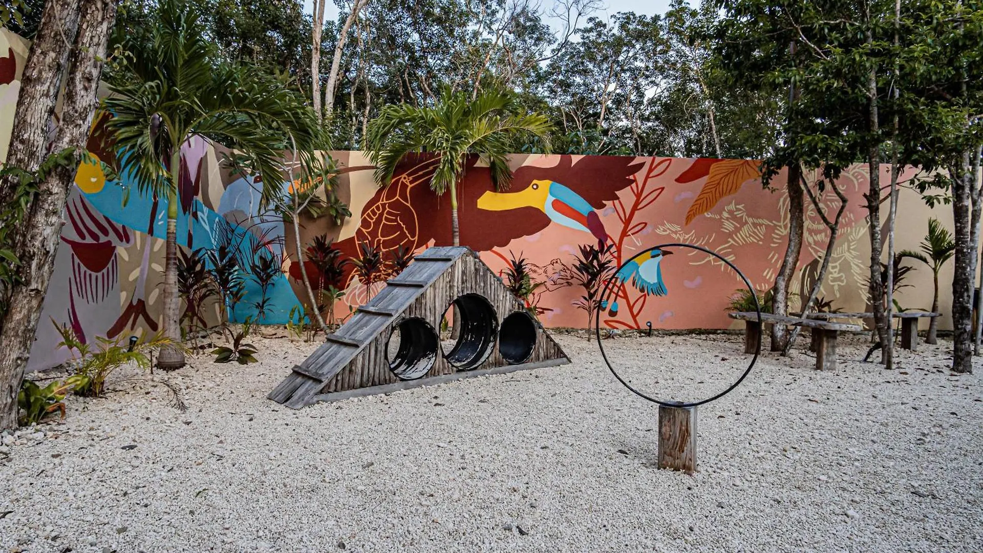 Ferienwohnung Downtown Delight -Roof With Pool & Bbq & Jungle Gym Tulum Mexiko
